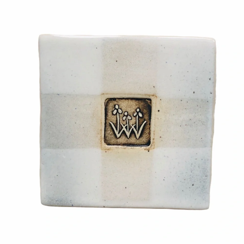 Decorative Handmade Ceramic Coaster